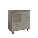 Imagen de Mueble de baño de Pie Julia Verde con Catedral 78cm sin bacha