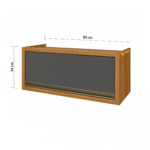 Imagen de Aéreo Baronesa 80 cm Off White 1 Puerta