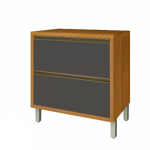 Imagen de Bajo mesada Baronesa 80cm 1 puerta 1 cajón Gris