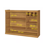 Imagen de Aéreo Burguesa 120 Blanco 2 Puertas y bodega