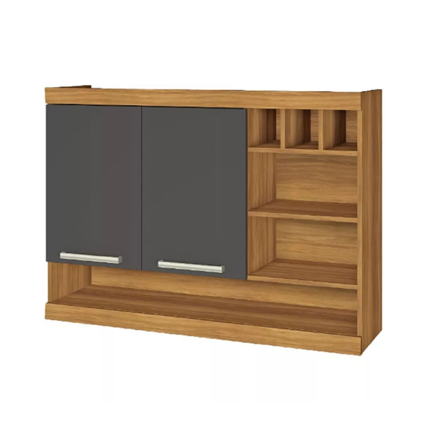 Imagen de Aéreo Burguesa 120 Gris 2 Puertas y bodega