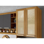 Imagen de Armario Burguesa Gris 70cm 4 puertas 1 cajón