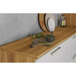 Imagen de Bajo mesada Burguesa 120cm blanco 2 puertas 3 cajones