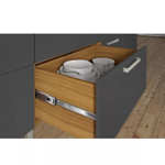 Imagen de Bajo mesada Burguesa Gris 80cm 1 puerta 1 cajón