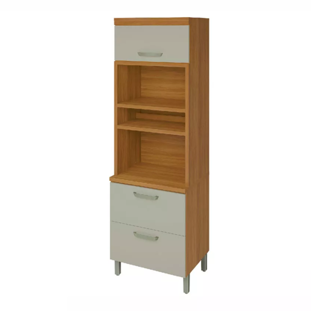 Imagen de Armario Princesa 2 puertas 1 cajones Off White 70cm