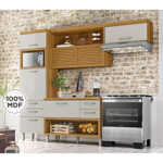 Imagen de Bajo mesada Princesa 80cm 1 puerta 1 cajón Off White