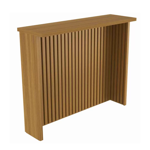 Imagen de Barra Isla desayunador 120 cm MDF Freijo