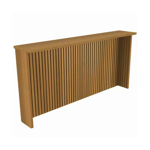 Imagen de Barra Isla desayunador 200 cm MDF Freijo