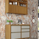 Imagen de Kit Mueble de cocina Baronesa off withe 120 cm