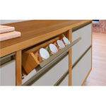 Imagen de Kit Mueble de cocina Baronesa off white 270 Armario c/ 2 nichos