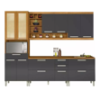 Imagen de kit Mueble de cocina Burguesa grafito 270 cm 2