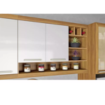 Imagen de kit Mueble de cocina Burguesa Blanco 350 cm p/ heladera