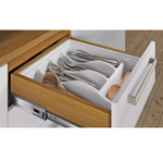 Imagen de kit Mueble de cocina Burguesa Blanco 350 cm p/ heladera