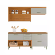 Imagen de Kit mueble de cocina Princesa off white 200 cm