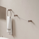 Imagen de Toallero recto 60 cm SIGNATURE bronce cepillado