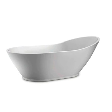 Imagen de Bañera autoportante acrilico blanco mate AQUALIA