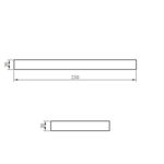 Imagen de Jabonera acero inoxidable oro cepillado Aqualia