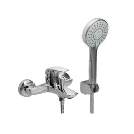 Imagen de Grifería de ducha Monocomando exterior con transferencia Epuyen cromado