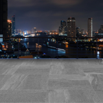 Imagen de Porcelanato para piso y pared Basalto Grigio Extra 72x72 cm Antideslizante y Rectificado