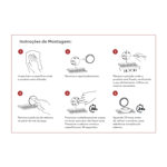 Imagen de GANCHO ADHESIVO NEGRO MATE