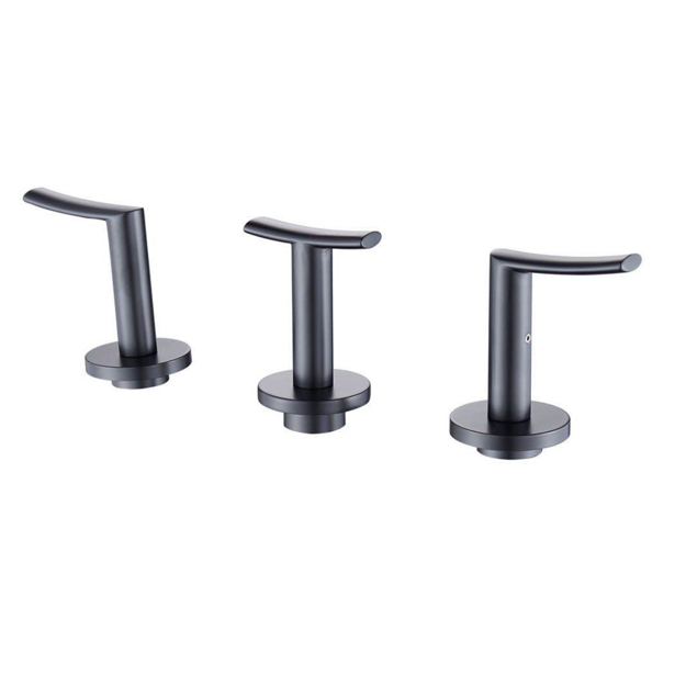 Imagen de Griferia de bidet Bimando Noar negro mate