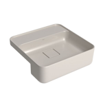 Imagen de Bacha semi encastre cuadrada 40cm c/mesa Barbante Deca