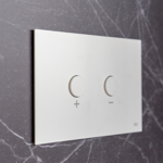 Imagen de Placa pulsador Blink Blanco mate texturizado OLI