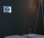 Imagen de Placa pulsador Less Is More cromo brillo OLI