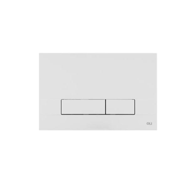 Imagen de Placa pulsador Narrow Blanco OLI