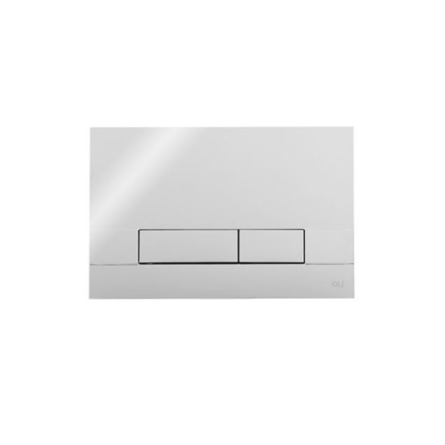 Imagen de Placa pulsador Narrow Cromo brillo OLI