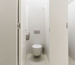 Imagen de Placa pulsadora Oli Slim cromo mate cisterna embutir