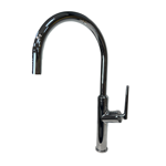 Imagen de Grifería de cocina Monocomando de mesada extensible Cromo Brillante