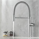 Imagen de Grifería de cocina Monocomando de mesada Chef Pico móvil Cromo