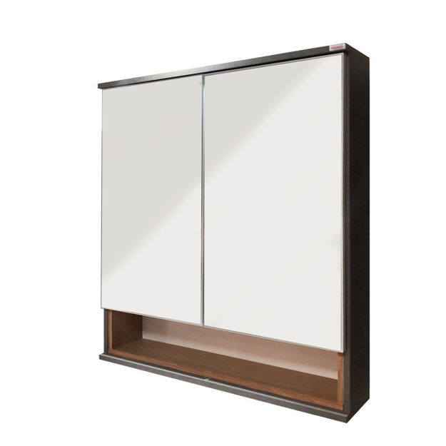 Imagen de Botiquín Mariana Grigio con Catedral 65cm