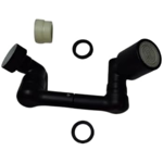 Imagen de Aireador móvil para griferia negro en metal