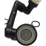 Imagen de Aireador móvil para griferia negro en metal