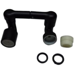 Imagen de Aireador móvil para griferia negro en metal