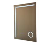 Imagen de Espejo LED Vertical 60x80cm desempañador y display