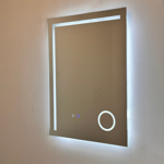 Imagen de Espejo LED Vertical 60x80cm desempañador y display