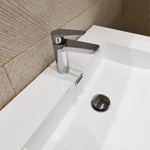 Imagen de Grifería de lavatorio Monocomando bajo de mesada ZOE cromado