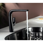 Imagen de Grifería de cocina Monocomando de mesada FV Epuyen Negro Mate