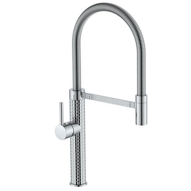 Imagen de Grifería de cocina Monocomando de mesada Chef Pico móvil Cromo