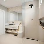 Imagen de NOVII Receptaculo pvc c/sifon tapa negra75cm perforada