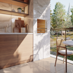 Imagen de NOVII Receptaculo pvc s/sifon tapa beige50cm perforada