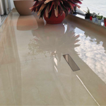 Imagen de NOVII Receptaculo pvc tapa acero pulido 25cm