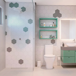 Imagen de NOVII Receptaculo s/sifon tapa oculta 50cm salida centrada