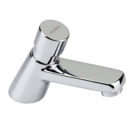 Imagen de Grifería de lavatorio temporizada de mesada Genebre