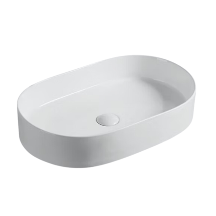 Imagen de Bacha de apoyo Ovalada 50x37 cm Blanca Dmc