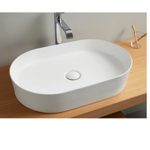 Imagen de Bacha de apoyo Ovalada 50x37 cm Blanca Dmc