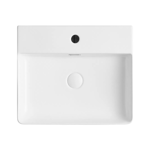 Imagen de Bacha de apoyo rectangular 46x42 cm c/mesa blanca Dmc